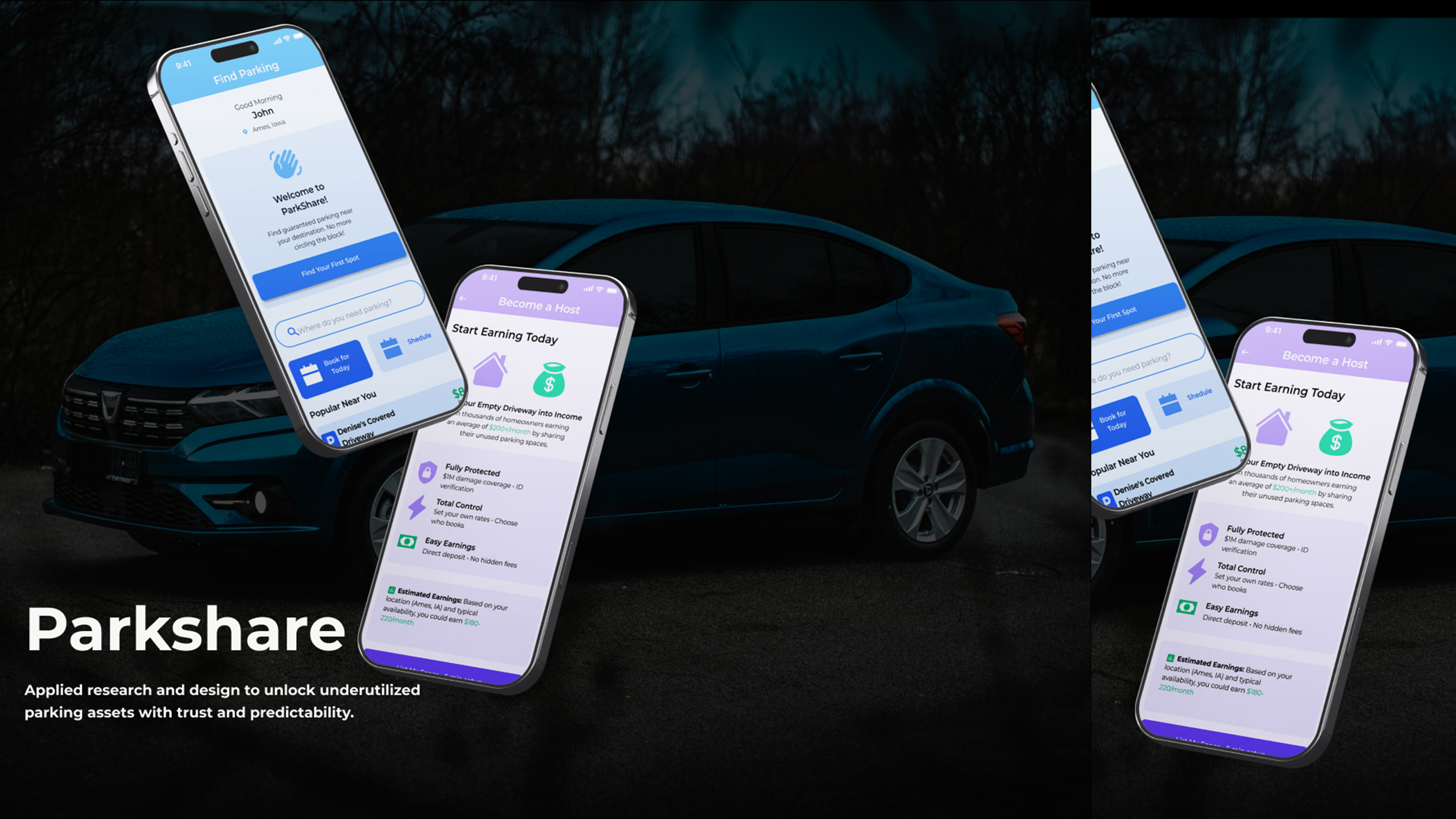 ParkShare peer-to-peer parking marketplace