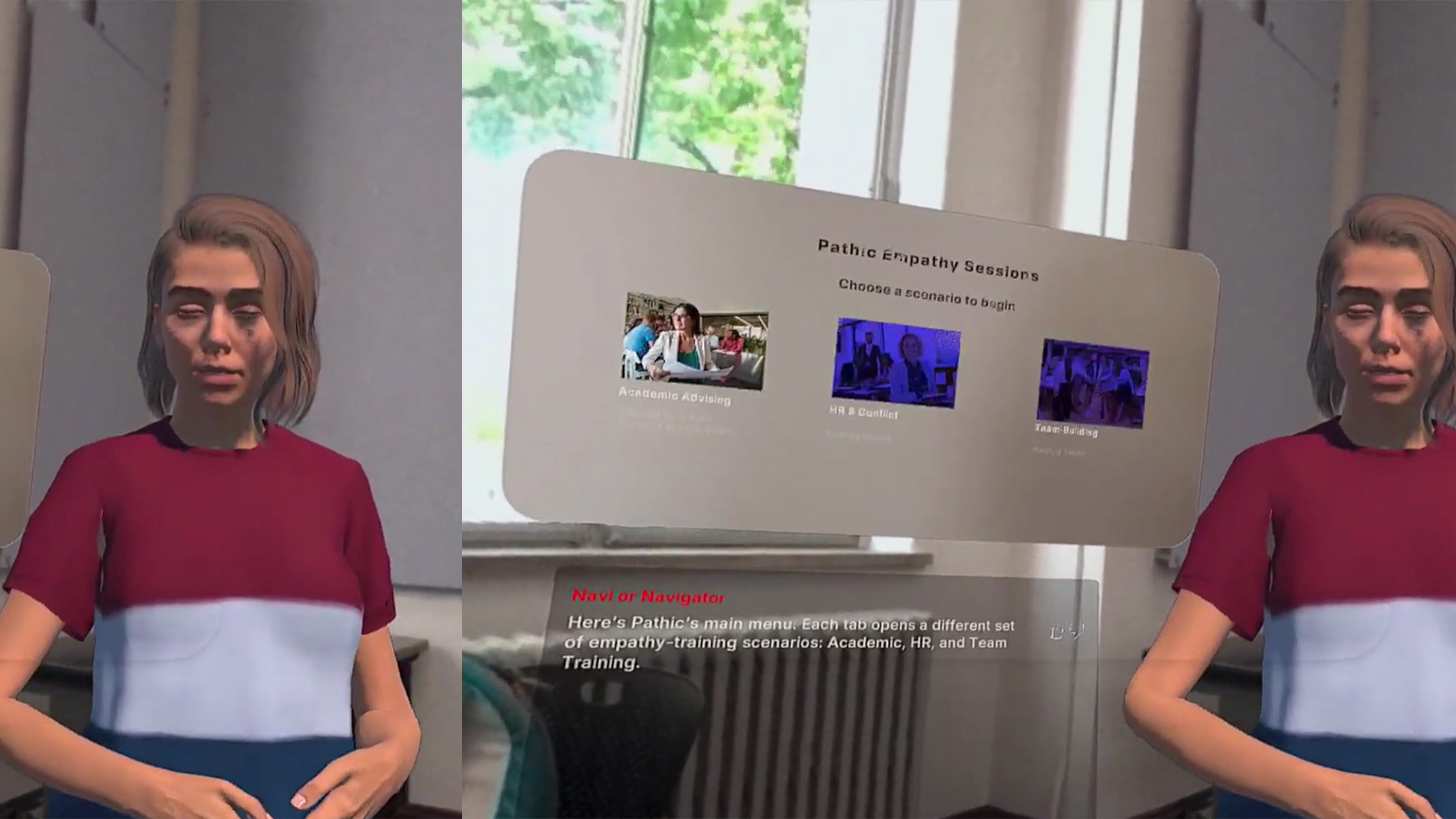 Pathic MR mixed-reality training